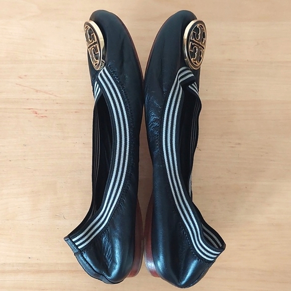 Tory burch black flats - Picture 5 of 12
